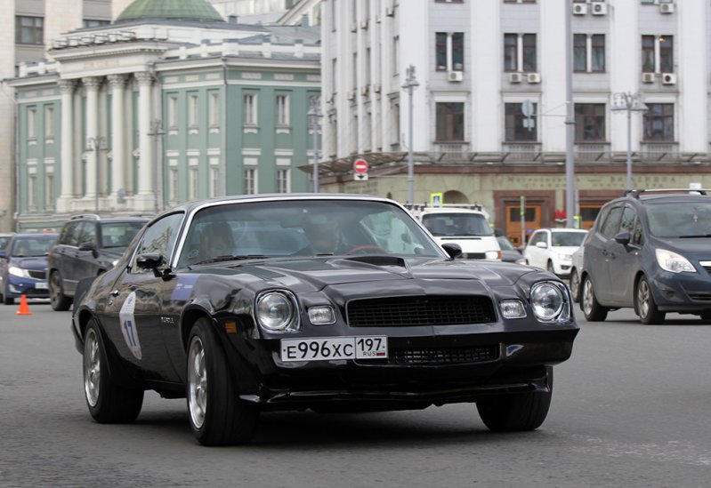 Ралли классических автомобилей 2017 в Москве