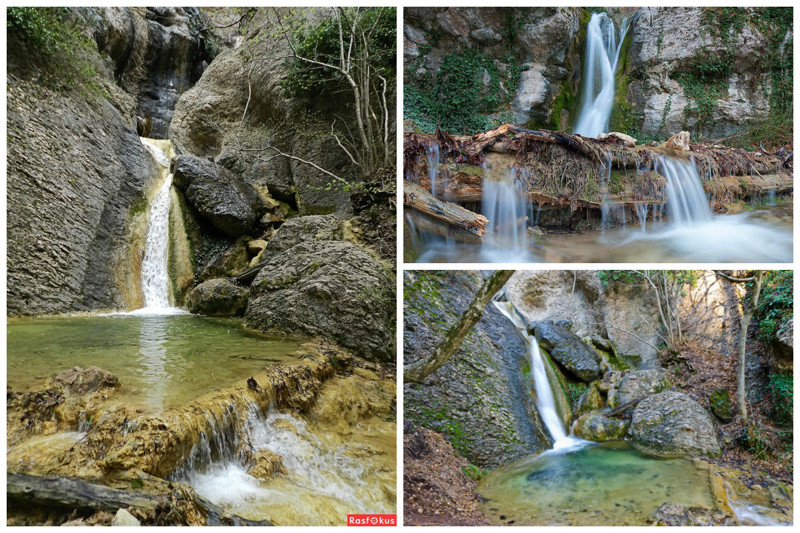 Водопад с романтическим названием Купель Дианы, расположен в ущелье Темиар