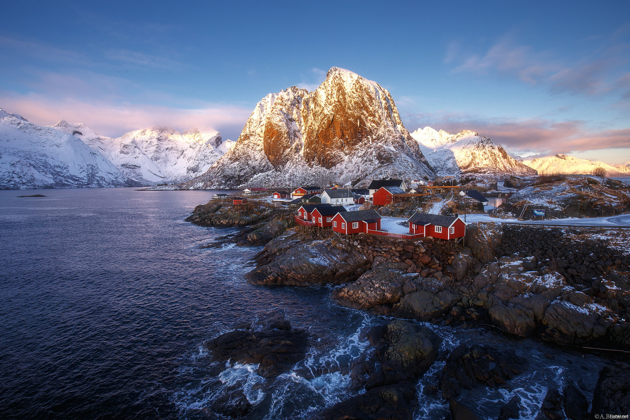 Лофотенские острова Норвегия обои