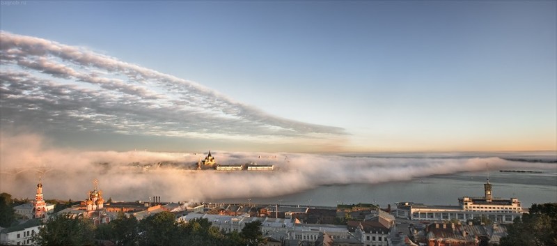 Туманные пейзажи России и ближнего зарубежья