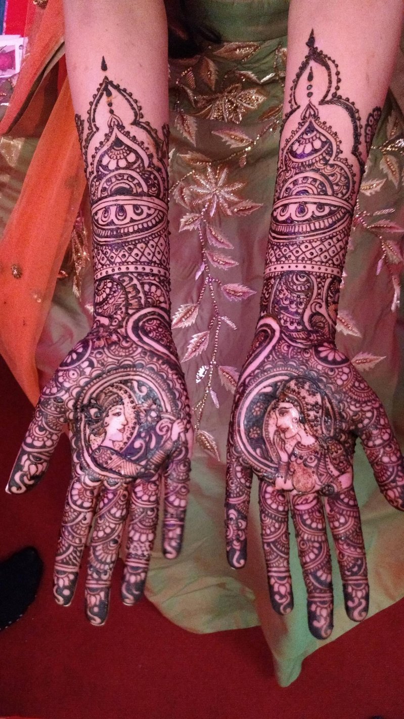 Руки индийской невесты 