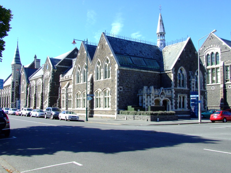 Christchurch. Border school.
