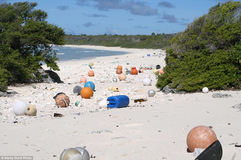 Райский остров превратился в самое загрязненное место на планете