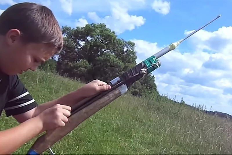 Стреляющие игрушки-самоделки мальчиков СССР