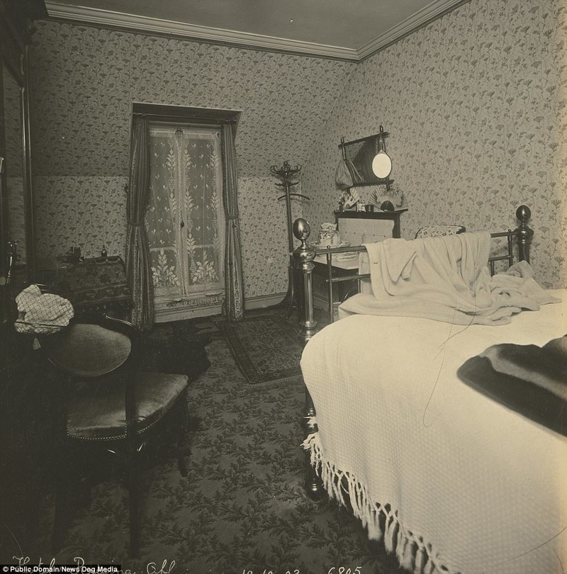 Неизвестное место преступления в Париже, 1903 год