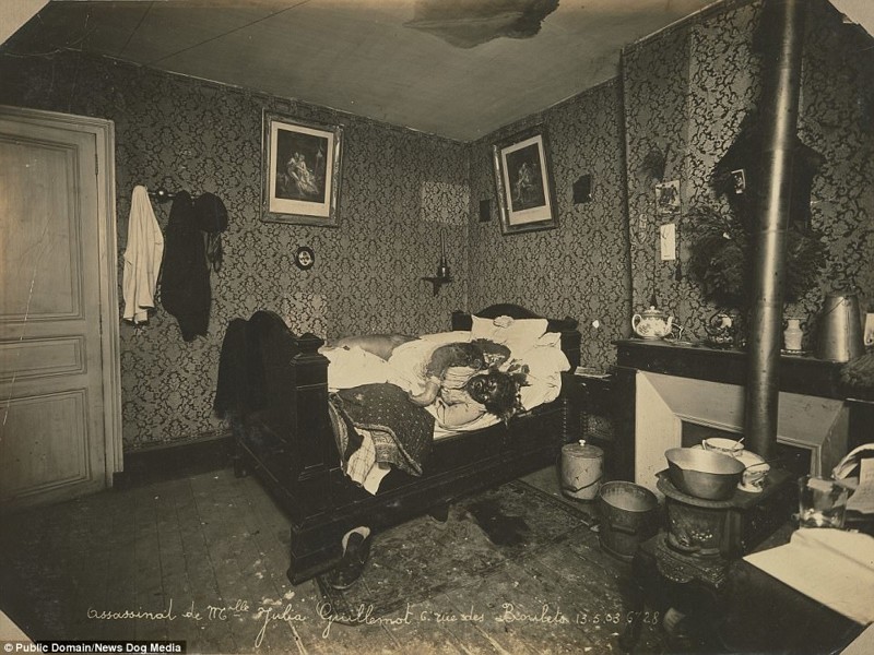 Тело Джулии Гиймот, Париж, 1903 год