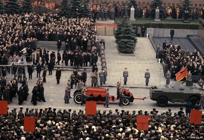 Похороны Леонида Брежнева, 15 ноября 1982 года, Москва