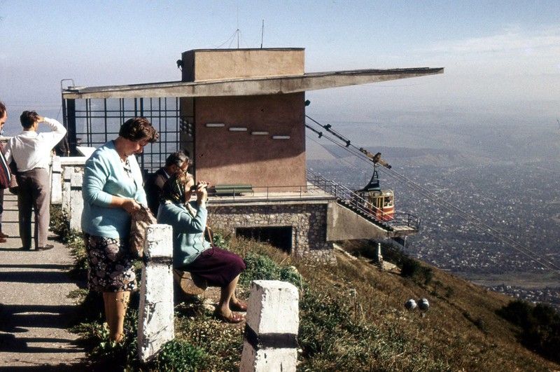 Верхняя станция канатной дороги, Пятигорск, 1975 год