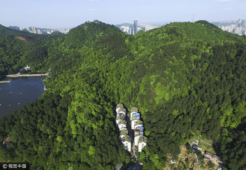 Экологически чистый район китайского города Гуйян