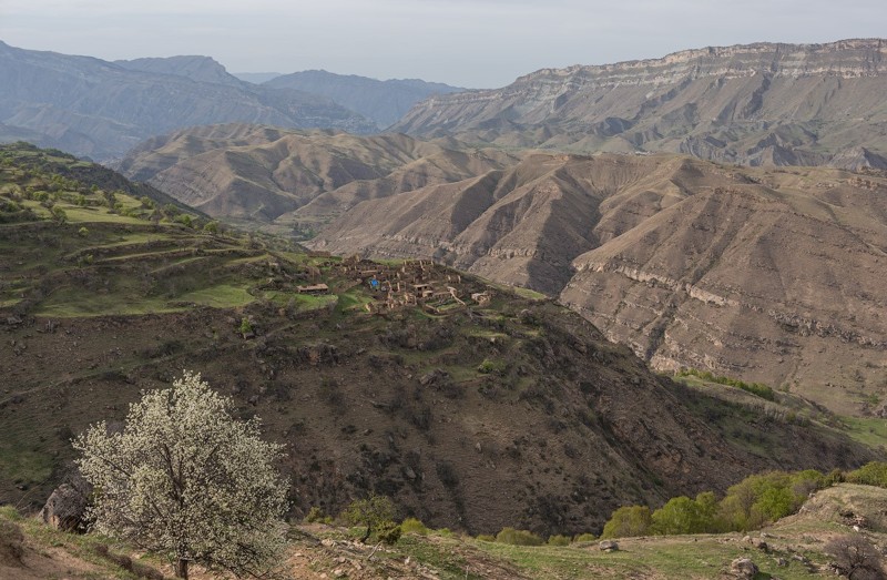 Гамсутль — заброшенный аул в Дагестане