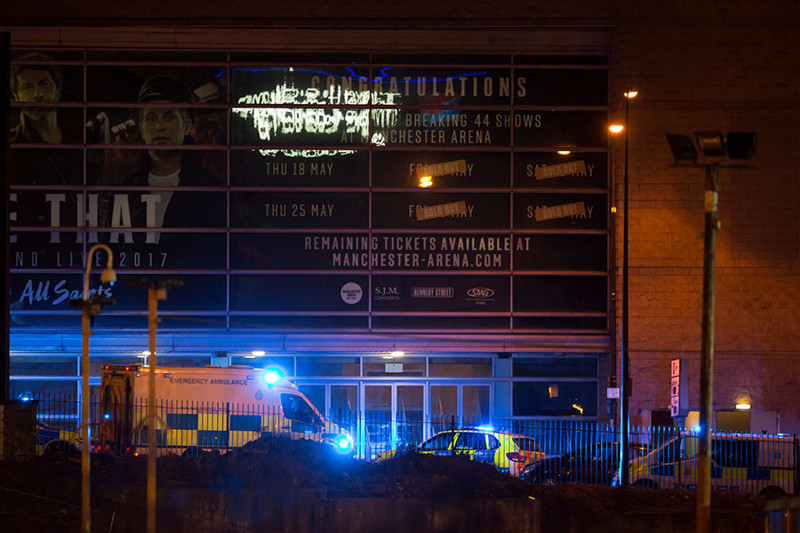 Взрыв на стадионе «Манчестер Арена» в Великобритании