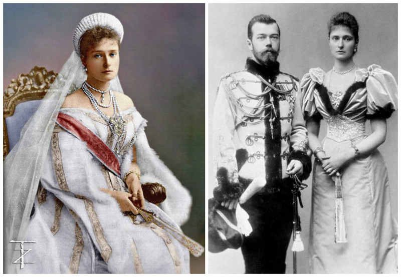 Александра Фёдоровна — российская императрица, супруга Николая II. Четвёртая дочь великого герцога Гессенского и Рейнского Людвига IV и герцогини Алисы, дочери английской королевы Виктории.