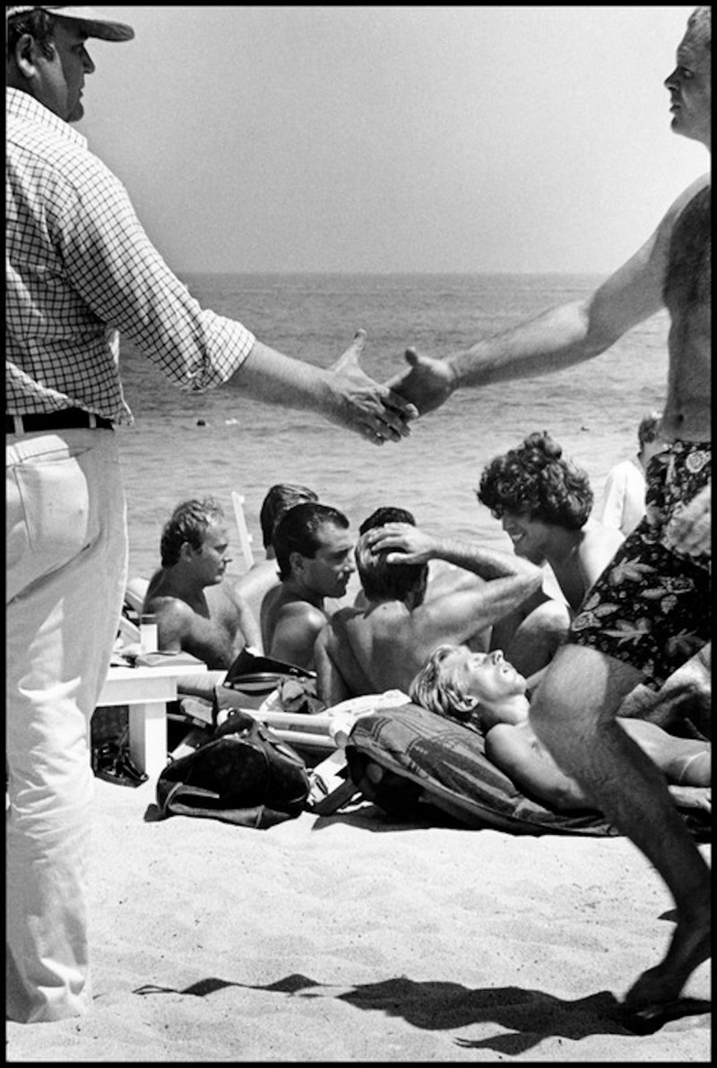 Лето 1978  на пляжах Сен-Тропе с Эллиоттом Эрвиттом