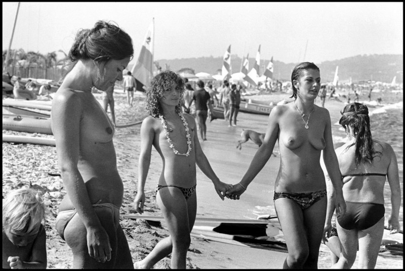 Лето 1978  на пляжах Сен-Тропе с Эллиоттом Эрвиттом