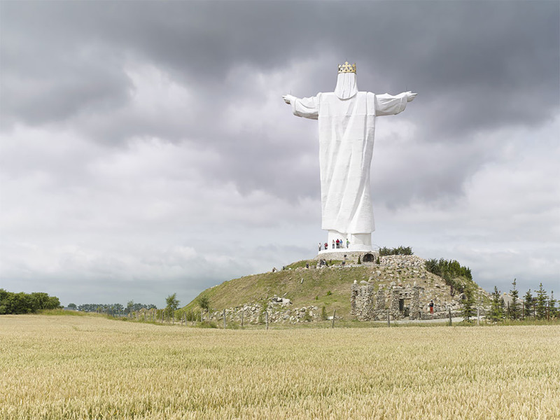 Царь Христос, 36 метров. Свебодзин, Польша, 2010 год