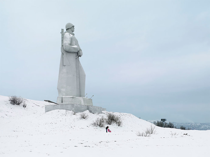 Памятник Алеше, 35,5 метров. Мурманск, Россия, 1974 год