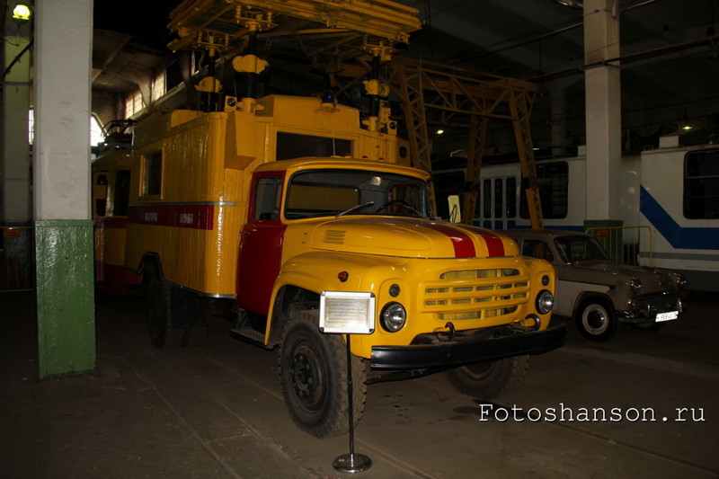 Бродя по музею городского электрического транспорта в Санкт-Петербурге