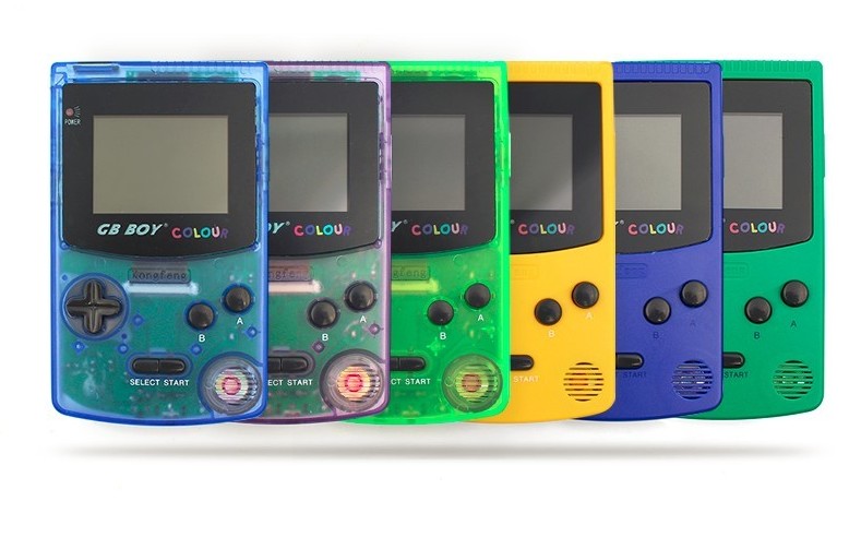 8. Клон Game Boy Color. 66 встроенных игр, оригинальные картриджи принимает