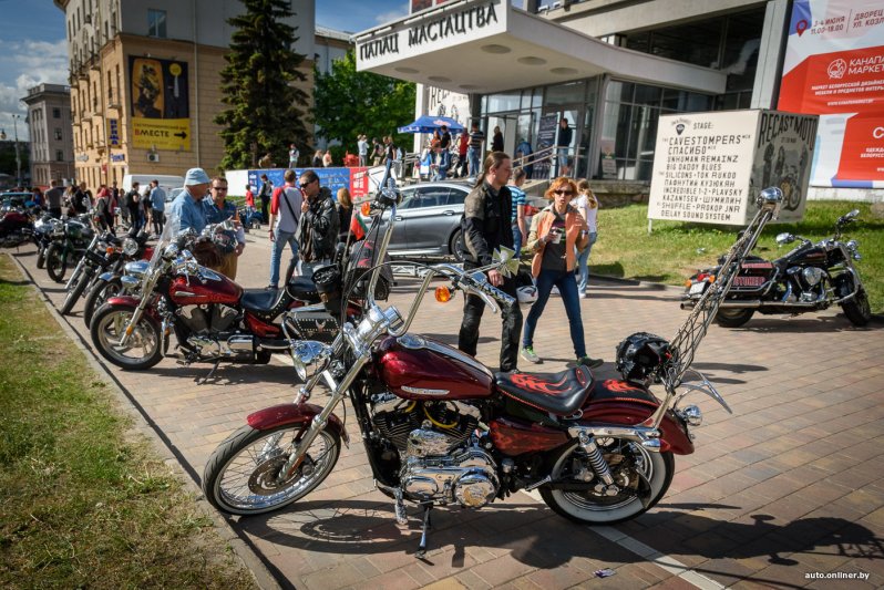 Мотофестиваль Recast Moto Fest 2017 в Минске