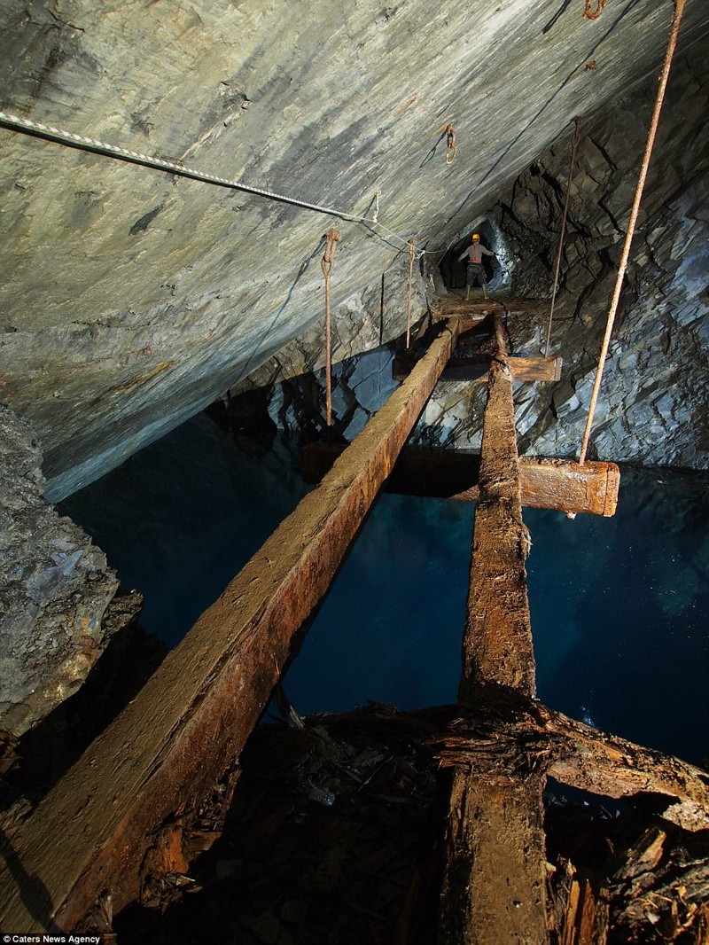 Сланцевая шахта Croessor, Уэльс