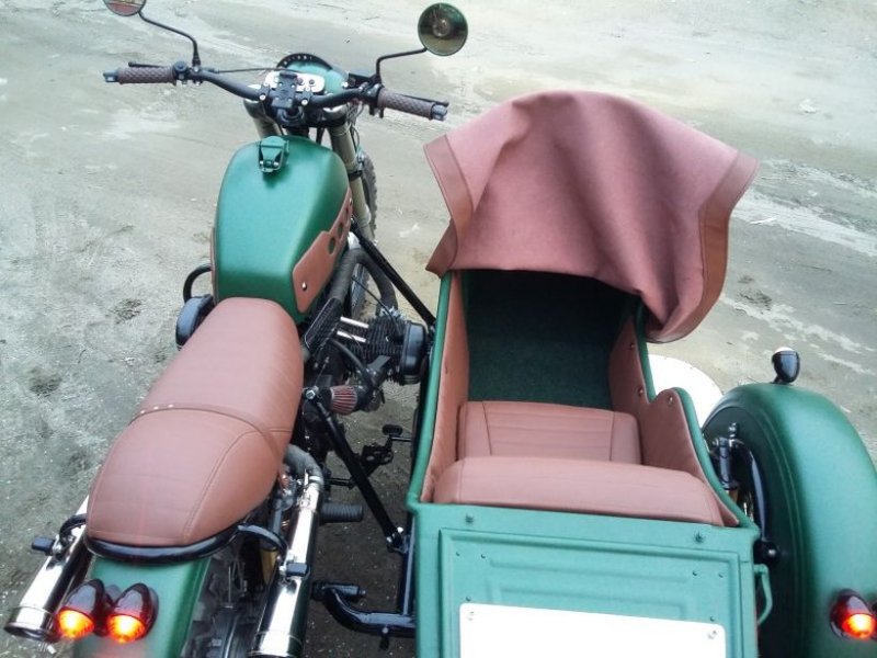Кастомный мотоцикл URAL Scrambler oт WOLF-Customs