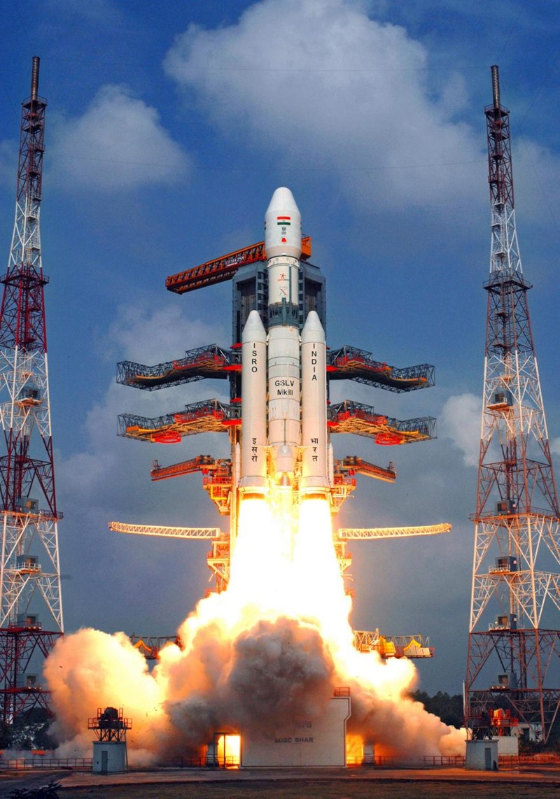 Индия впервые запустила ракету-носитель грузоподъемностью 4 тонны