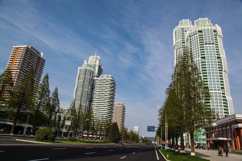 Как выглядит новый квартал Рёмён столицы КНДР