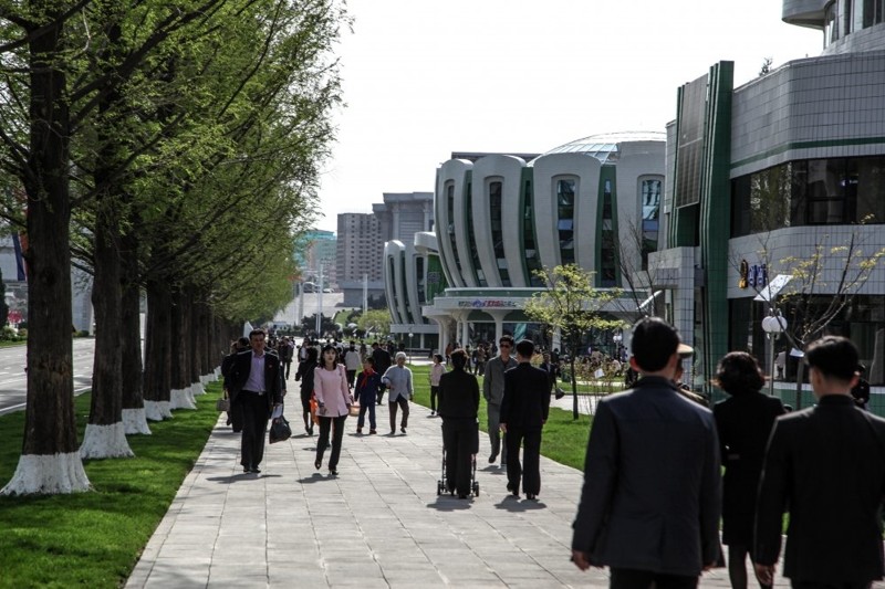 Как выглядит новый квартал Рёмён столицы КНДР