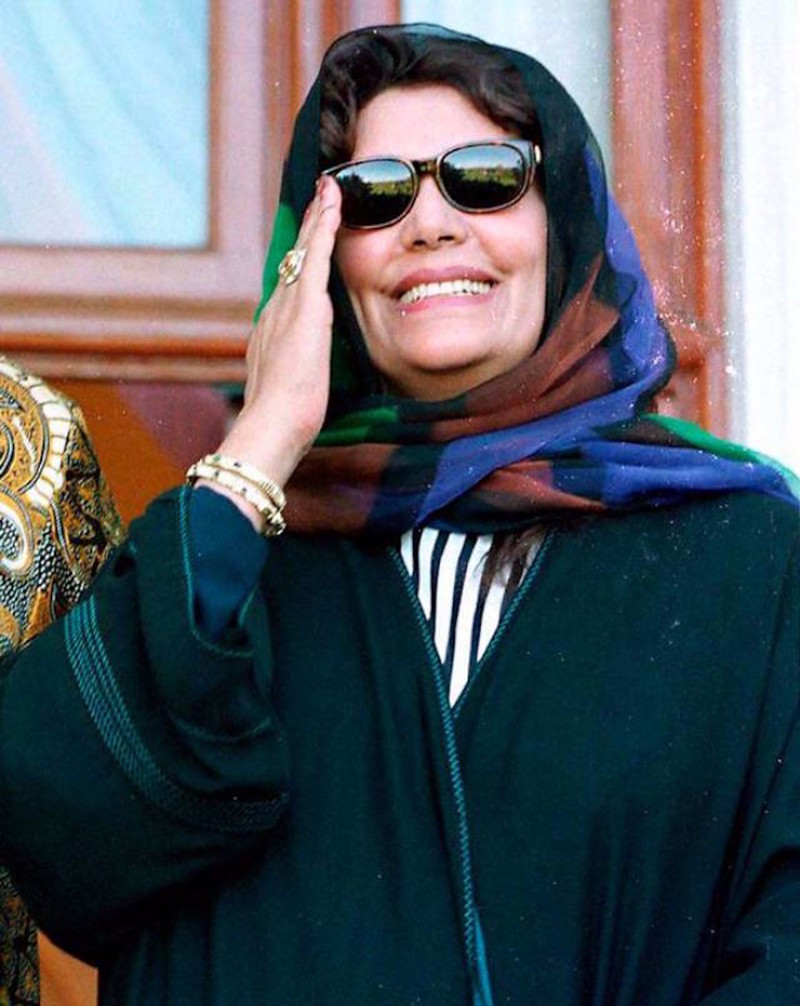 Сафия Фаркаш - жена Каддафи