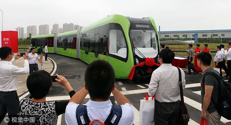 Китайский чудо-трамвай