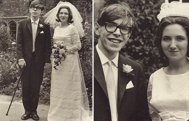 Стивен и Джейн Хокинг в 1965 году