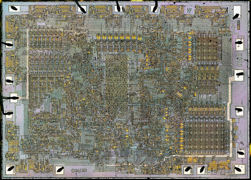 Процессор Intel 8008 — что внутри?