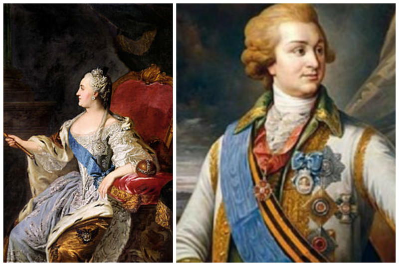 Екатерина II и ее фавориты