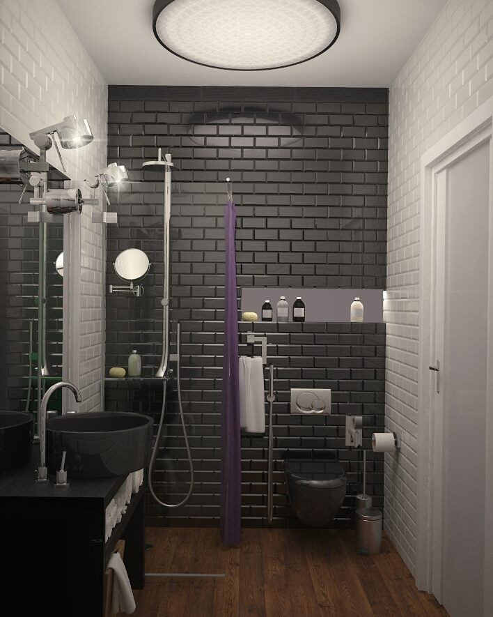 Гениальные решения для небольших ванных комнат ванная комната, ремонт, решения для дома