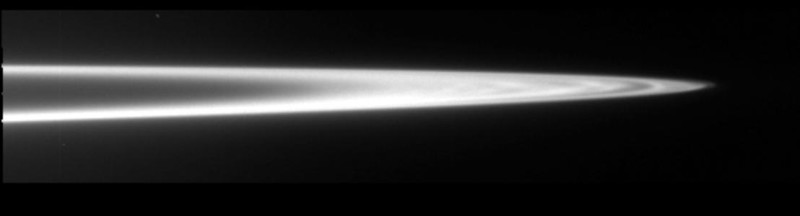 Изображение Главного кольца, полученное Галилео при прямо-рассеянном свете