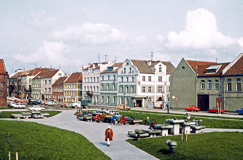 19. В старой части города Клайпеда, 1984 год.