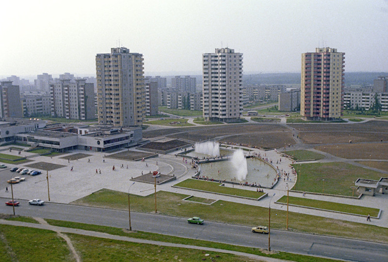 20. Район Кальнечай города Каунаса, 1985 год.
