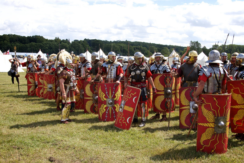 Офицеры легиона Древнего Рима