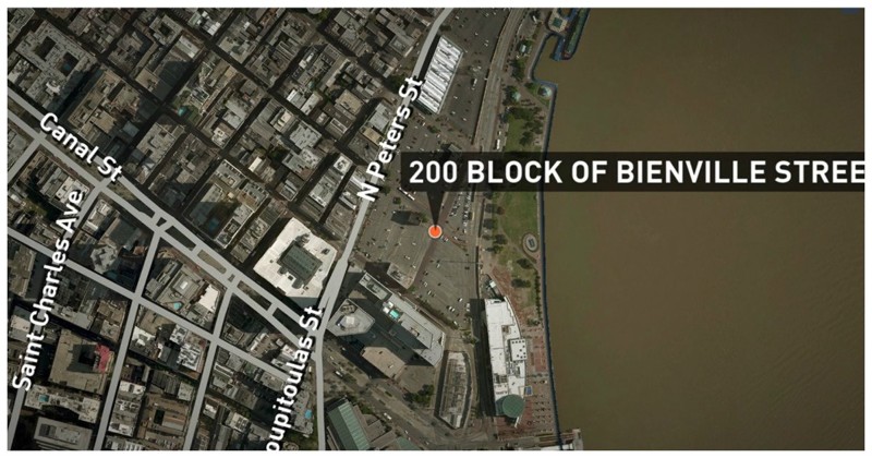 Инцидент произошёл в знаменитом французском квартале Нового Орлеана 