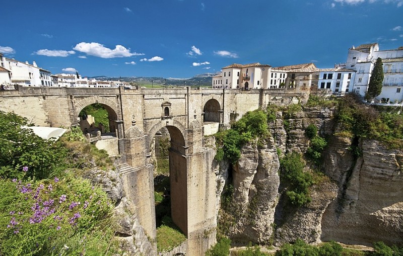 Мост в испанской Ронде: