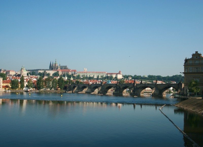 Прага, Карлов мост, год постройки 1357