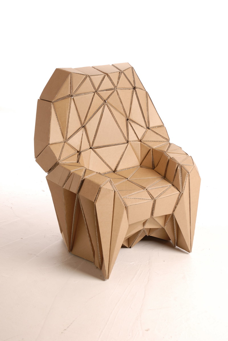 20 удивительных предметов мебели из картона