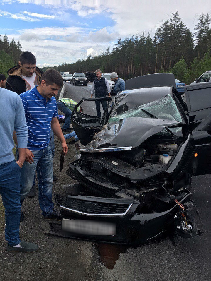 Авария дня. На трассе "Скандинавия" погиб человек