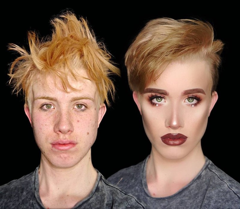 22 фото, "рвущие шаблон" каждому, кто не верит в то, что мужчины и макияж — вполне ОК