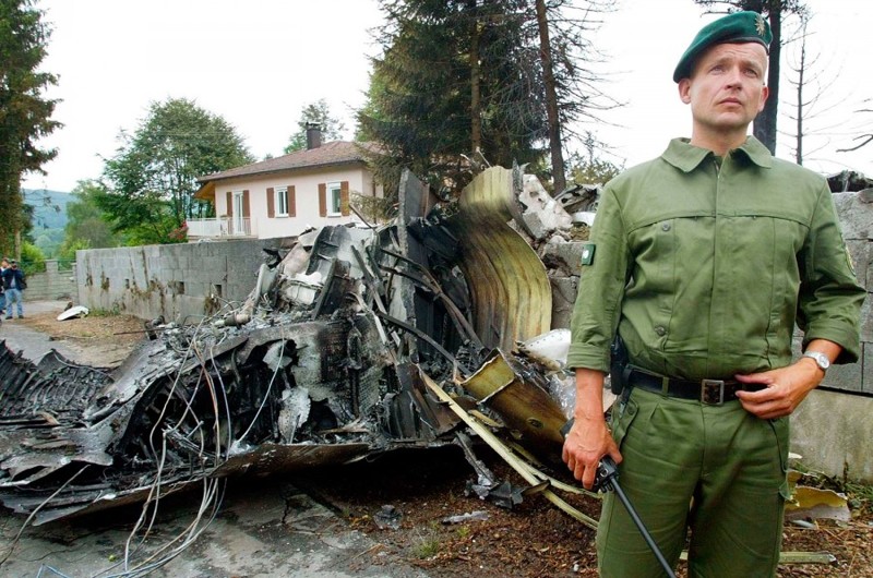 15 лет со дня столкновения самолетов над Боденским озером