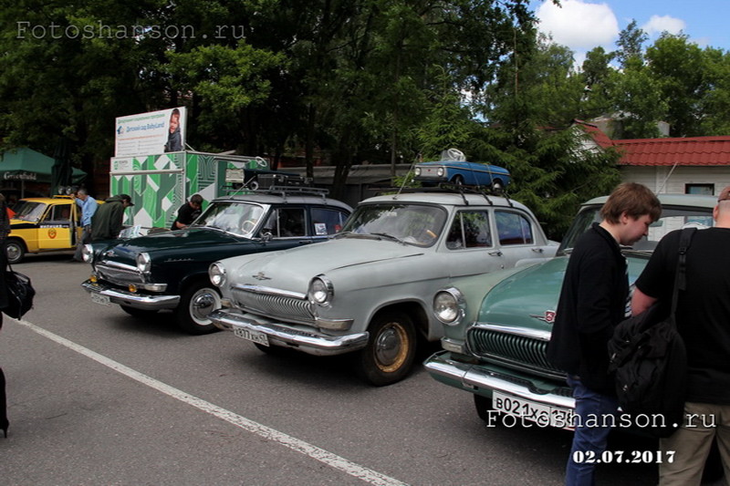 День автомобиля "Москвич" в Санкт-Петербурге