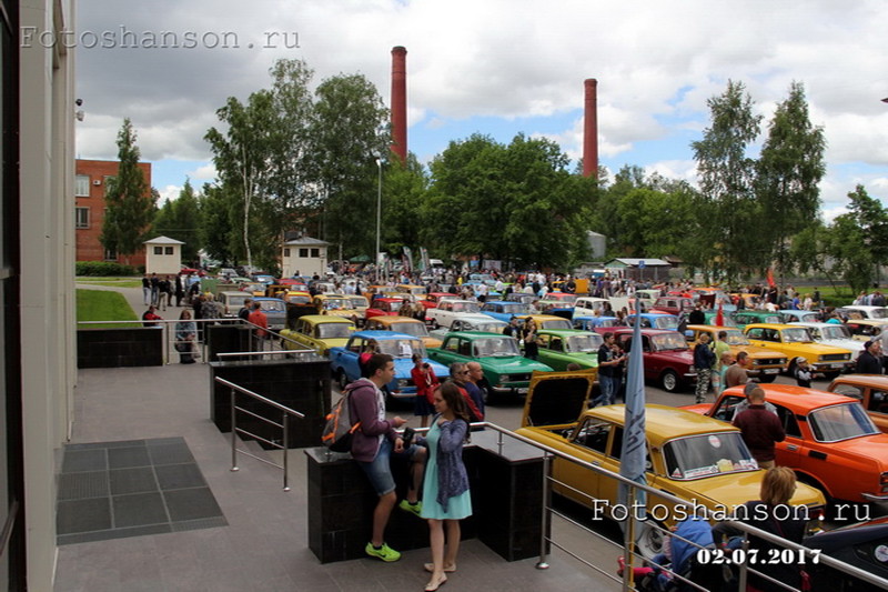 День автомобиля "Москвич" в Санкт-Петербурге