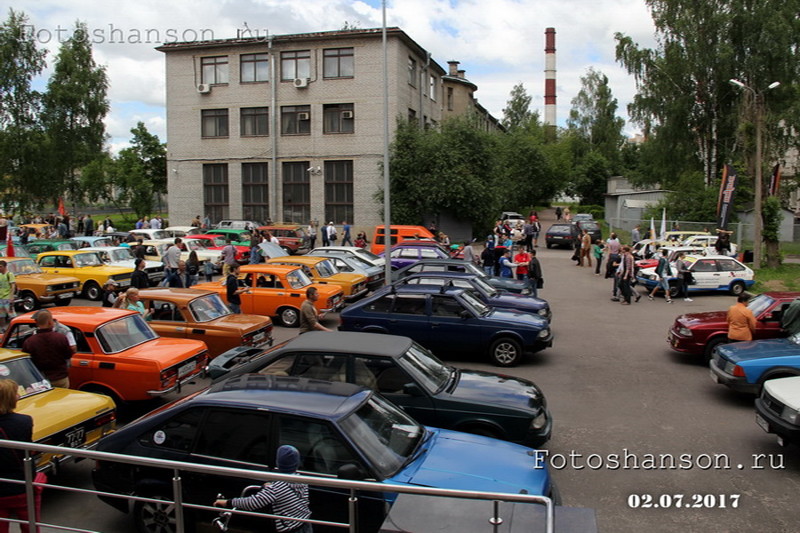 День автомобиля "Москвич" в Санкт-Петербурге