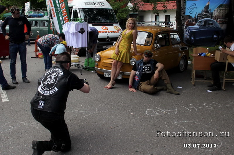 День автомобиля "Москвич" в Санкт-Петербурге