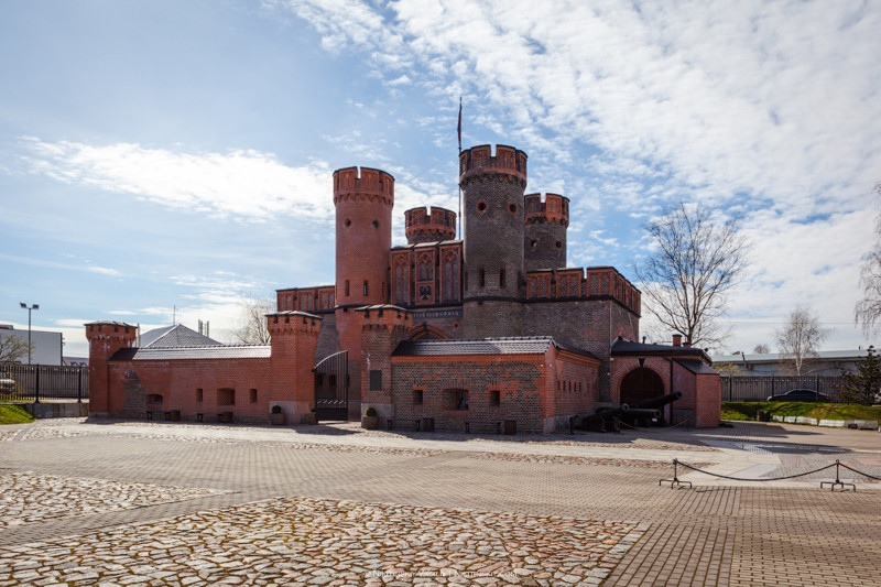 В крепости Фридрихсбург